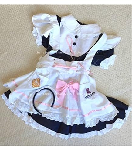 Amazon.co.jp: 七色格调 コスプレ衣装 めいどりーみん メイド服 (女性