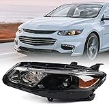 VLINCAR シボレーマリブヘッドライトアセンブリ 2016 2017 2018 交換用ヘッドライト ハロゲンプロジェクターヘッドランプ 左運転席側 23350425