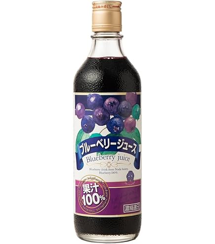 Amazon.co.jp: 順造選 ブルーベリー100（果汁100％ストレート）500ml×6