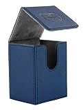 Flip Deck Case 80+ XenoSkin Standard Size Blue Card Game [並行輸入品]