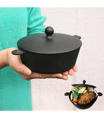 Amazon｜岩鋳 Iwachu ファミリーシチューパン18 黒焼付 内径:18.5cm IH