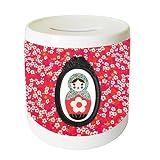 Libertyロシア人形Money Box by Cbkreation