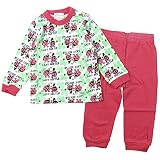 《定番》EIGHT CLUB(エイトクラブ)スムース長袖Tシャツ長丈パンツてんとう虫柄パジャマ 100cm /キナリ NO.EI-43804