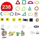 磁石ブロック 磁気おもちゃ マグネット ブロック マグネット 立体パズル 磁石おもちゃ 磁性構築ブロック 磁石付き積み木 創造力と想像力を育てる 学習玩具モデルDIY 子どもおもちゃ 男女の子のおもち