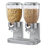 Zevro KCH-06124/GAT202 Indispensable Dry Food Dispenser, Dual Control, Silver by ZevrO