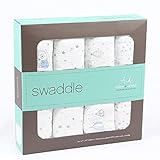 (エイデンアンドアネイ) aden+anais おくるみ スワドル aden+anis classic swaddle 4-pack ナイトスカイ [並行輸入品]