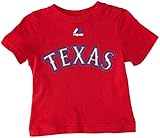 チュ・シンスTexas Rangersレッドベビー/幼児Jersey名前と番号Tシャツ