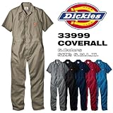 【アウトレット】ディッキーズ 半袖 カバーオール つなぎ SHORT SLEEVE COVERALLS 「33999」 色:KAHKI サイズ:XXL