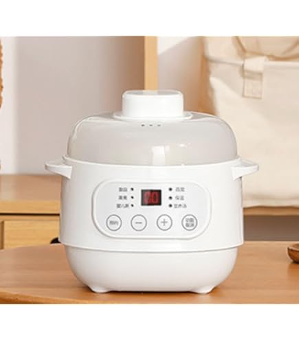 Amazon | Qobvoeh 電気煮込み鍋 、 3L 全自動分離型シチューポット