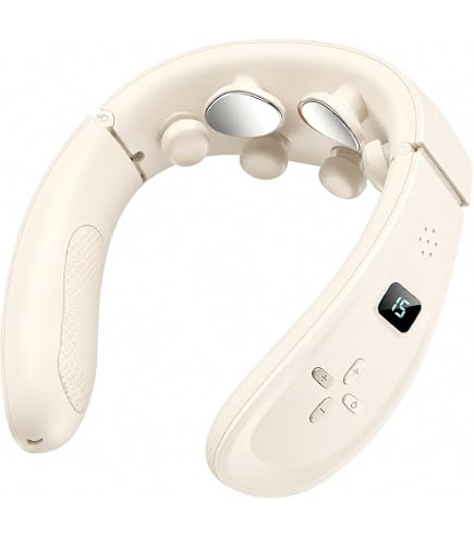 Amazon.co.jp: ネックケア 首 リラクゼーション器 【加温×EMS】 首元 