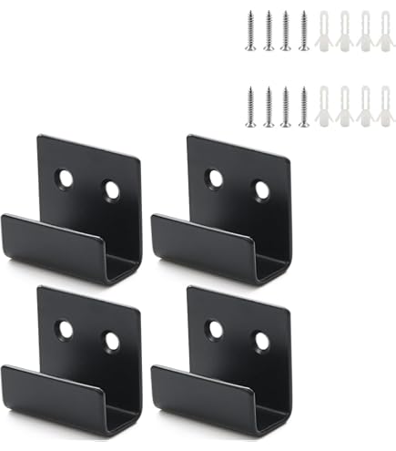 Amazon.co.jp: PAVIKE 金具 コの字クランプ ひっかけ 4個セット