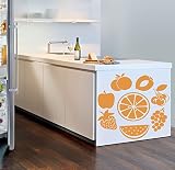 Grapes NatureフルーツキッチンAnanas Still Lifeスイカ野菜子供部屋子供スタイリッシュな壁アートステッカーデカールg8753