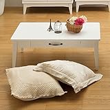 リビング ミニテーブル サイドテーブル アンティーク 風 家具 落ち着いた 色合い と 甘すぎない デザイン Retria テーブル