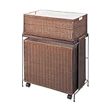 マルチ収納ボックス　　ブラウン　ワゴン