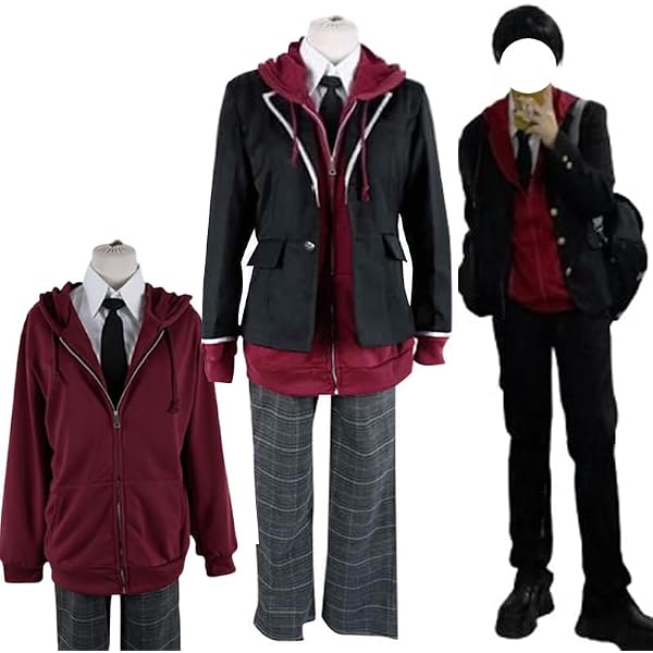 Amazon.co.jp: ☆工場直売☆ 葛葉 制服 没個性 学生服 コスプレ衣装