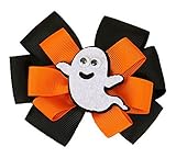 C-Princess ヘアクリップ ヘアピン アクセサリー ベビー キッズ 子供 髪飾り 髪留め お花 幽霊付 お洒落 お宮参り 誕生日 パーティー ハロウィン