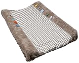 Snoozebaby Happy Dressing Changing Cover (45 x 70 cm, Brown) by Snooze Baby