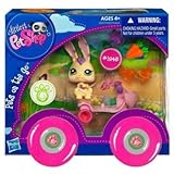 Littlest Pet Shop Pets On the Go Series 1 Bunny with Scooter [並行輸入品]