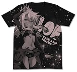 二次元コスパ Fate/kaleid liner プリズマ☆イリヤ ツヴァイ ヘルツ！ クロエ オールプリントTシャツ BLACK Lサイズ
