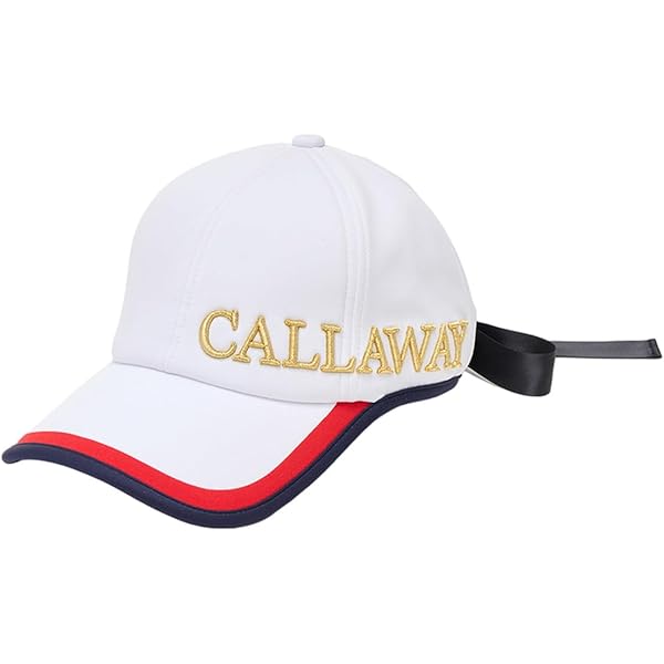 ストライプキャップ リボン付き セール】ステッチ リボンモチーフ 大きめ刺繍 キャップ（キャップ