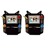 teepao Car Seat Back Organisers、多目的Baby Stroller Organizer Seat Backプロテクターfor Ipadスナック、水、ブラック – 1パック