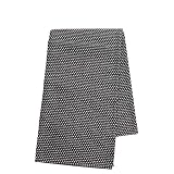 ［ジョージ ジェンセン］Georg Jensen ダマスク ティータオル 大判キッチンタオル 50×80cm キッチンクロス コットン リネン EGYPT ジェットブラック [並行輸入品]