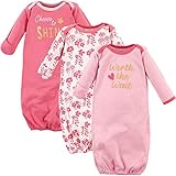 Luvable Friends SLEEPWEAR ベビー・ガールズ カラー: ピンク