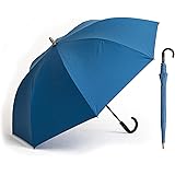 Waterfront 長傘 日傘兼用雨傘 クールマジック富山サンダー 水色 70cm 耐風 大きい レディース CMTS170UJ-RB