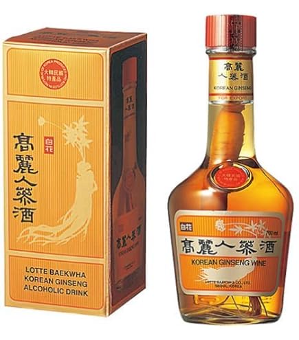 高麗人参　高麗人参酒 Amazon.co.jp: 高麗人参酒（エクセレント・4年新物人参入・酒720ml+
