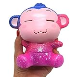 moonker Squishy Squeeze Toy、cutejumbo Galaxy Naughty Monkeyクリーム香りつきチャームToys Kids Funコレクションパーティーギフト o