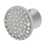 Wisdomストーン4212 ch-c Vivaciteクロームwith Clearクリスタルキャビネットノブ、1 – 1 / 4 "