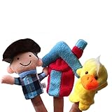 連楽　LianLe ぬいぐるみ 手踊り 縫いぐるみ フィンガーパペット 動物型 10個 指人形セット かわいい ベビー用品 おもちゃ 幼稚園 保育園