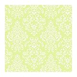York Wallcoverings KD1755SMP Just Kids Delicate Document Damask Wallpaper Memo Sample, 8-Inch x 10-I