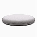 低反発椅子座布団 キャンプ用座布団座布団 新型丸い和式低反発座布団 腰楽クッション オフィス ポータブル 耐久型冬の保温洗える ラウンドクッション 座布団…(グレー, 30*30*4)