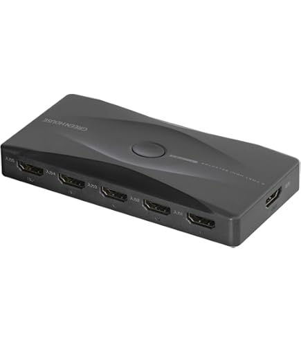 Amazon | グリーンハウス 5ポートHDMIセレクタ 4K2K 2160p(3840×2160