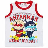 アンパンマン Tシャツ アンパン&バイキン 2ショット ランクル キッズ 男の子 ボーイズ fo-sa3385-9603 90cm レッド