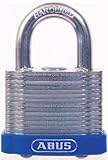 ABUS 41/40 C KD 1.5-Inch Eterna Laminated Steel Keyed Different Padlock, Silver [並行輸入品]