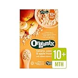 穀物りんご、桃＆バナナミューズリー - ステージ3 200グラム (Organix) (x 6) - Organix Cereals Apple, Peach & Banana Muesli - St