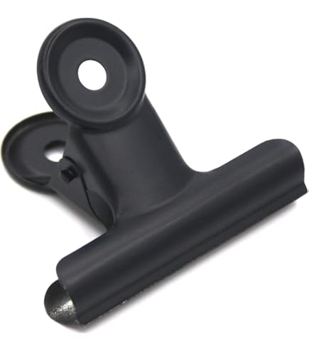 10Pcs Bulldog Clips Mini Metal Hinge Clips Tiny Binder Paper Clamps Fabric Sewing Clip For Paper DIY Art Crafts Photo Wall Decor - 15