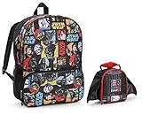 Disney Star Wars Classic Characters Full Size School Backpack & Lunch Bag - Kids [並行輸入品]