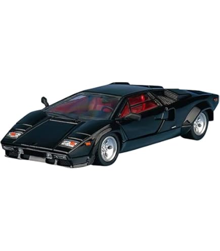 Amazon | Finclassically 1/64 Lamborghini Countach Lp5000 S Red