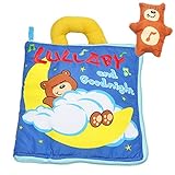 PANCY ベビー用 布絵本 知育玩具 布製 学習 多機能 仕掛け絵本 かわいい くま 音が出る