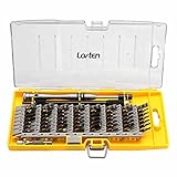 精密ドライバーセット Lovten 60 in 1 ドライバーセット 特殊ドライバーセット　トルクス ヘクスローブ 六角棒 Y型 三角ネジ 五角 プラス マイナス　修理工具 多機能ツールキット 磁石付