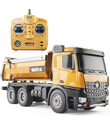Amazon.co.jp: Huina 1573 1/14 2.4GHz 10Ch RTR ダンプカーラジコン