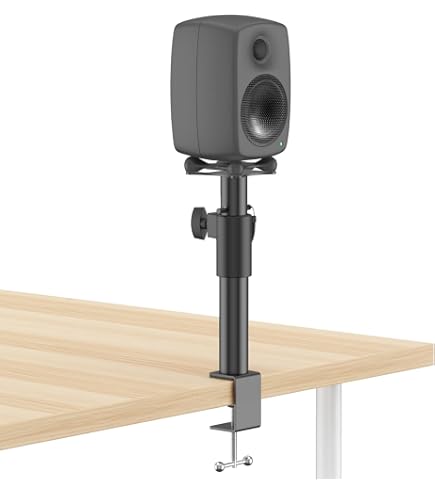 Amazon | Genelec G3/8030C/8330A用高さ調節可能なデスクトップ