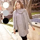 マタニティウェアマフラー付きマタニティチュニック SOD8013 FREE(フリー) IVORY(アイボリー)