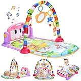 WYSWYG ベビージム ピアノプレイジム 新生児 おもちゃ ベビープレイジム ベビープレイマット ベビージムマット 乳幼児向け音楽活動セン
