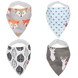 Baby Bandana Drool Bibs For Boys Organic Cotton Gift Set by U.S. Bilby by U.S. Bilby