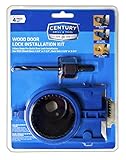 Century Drill and Tool 5493 Carbon Alloy Hole Saw Wood Door Lock Installation Kit, 4 Piece [並行輸入品]