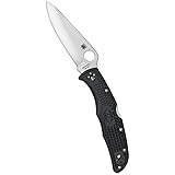 Spyderco(スパイダルコ) エンデューラ4　ブラック　直刃 C10PBK [並行輸入品]